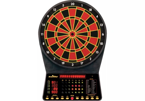 Arachnid Cricket Pro 300 Electronic Dartboard Game for Soft-Tip Darts