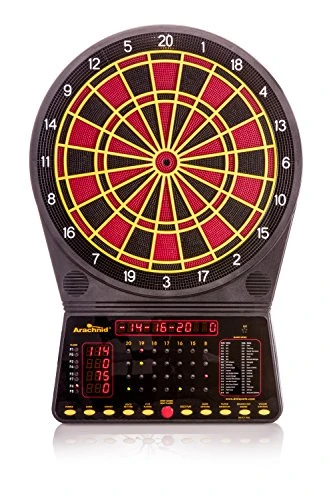Arachnid Cricket Pro 300 Electronic Dartboard Game for Soft-Tip Darts