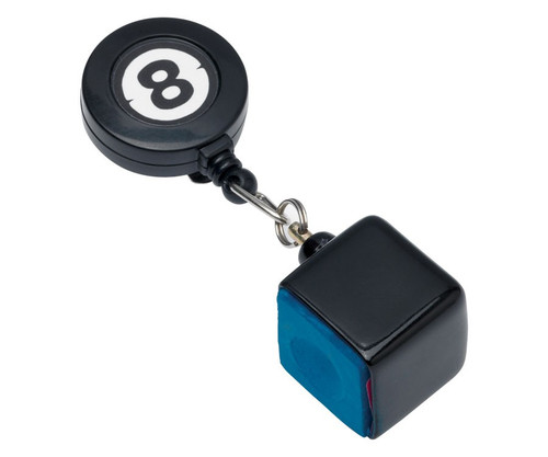 Deluxe Retractable Pool Cue Pocket Chalker Pool/ Billiard Cue Accessory