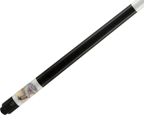 McDermott USA EL06 White Cobra/Irish Linen Wrap Snake Pool/Billiards Cue Stick