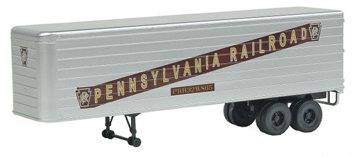 Walthers HO Scale 35' Fluted-Side Trailer Pennsylvania Railroad/PRR 2-Pack