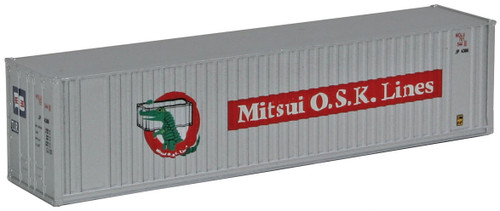 Walthers N Scale 40' Hi-Cube Intermodal Shipping Container Mitsui OSK
