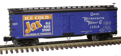 Atlas O Scale 40' Wood Reefer Beer Brand Special (2-Rail) Jax #12916