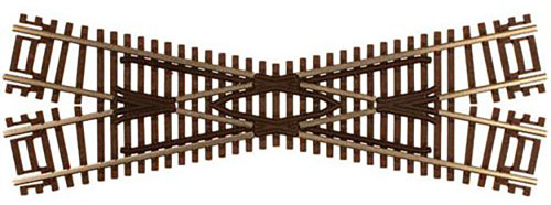 Atlas N Scale Code 55 22.5-Degree Crossing Model Train Track