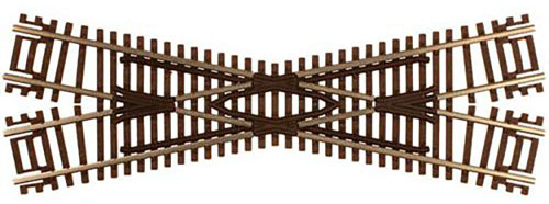 Atlas N Scale Code 55 22.5-Degree Crossing Model Train Track