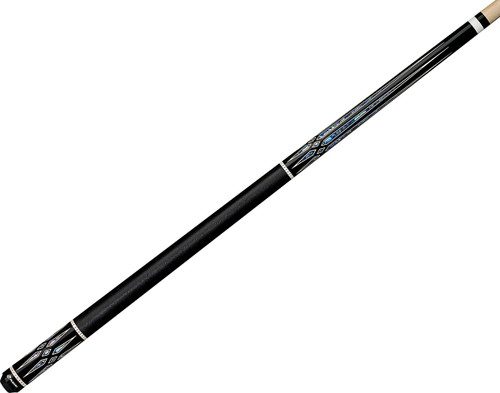 Players G-4118 Midnight Black/Diamond Pool/Billiards Cue Irish Linen