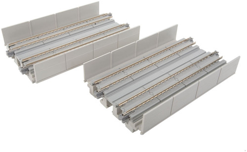 Kato N Scale UniTrack Train Track Double-Track Straight Viaduct 4-7/8" 2-Pack