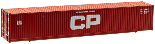 Atlas N Scale 53' Container 3-Pk Canadian Pacific/CP Rail #234456/234467/234474