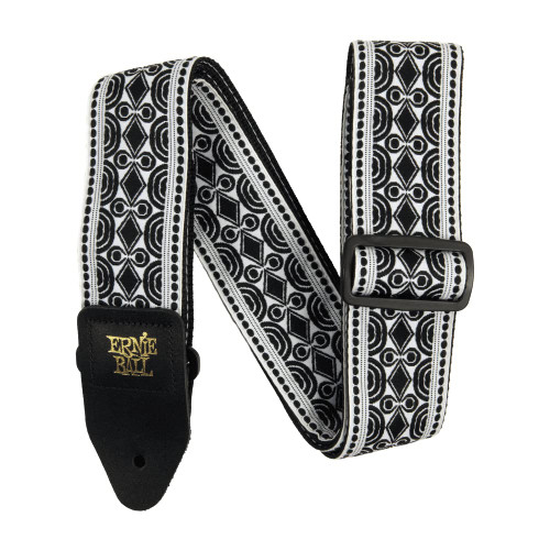 Ernie Ball P05319 Beatnik Black Jacquard Guitar Strap