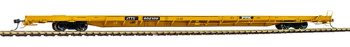 Atlas HO Scale ACF 89' F89-J Flatcar/Deck Risers Trailer-Train/TTX/JTTX #602108