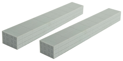 Micro-Trains MTL N-Scale Pre-Formed Concrete Load 2-Pack for 45’ Flat Cars