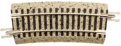 Atlas N Scale Code 65 True-Track 11" Radius 1/2 Curve 8-Pack Model Train Track
