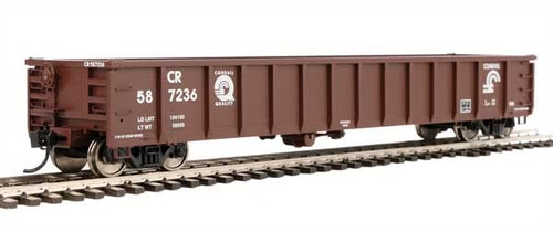 Walthers HO Scale 53' Railgon Gondola Conrail/CR (Quality Logo) #587236
