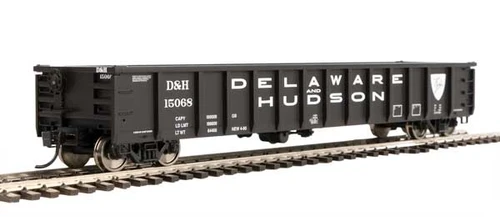 Walthers HO Scale 53' Railgon Gondola Delaware & Hudson/D&H #15068