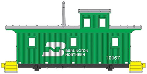 Walthers Proto HO Scale DM&IR Class G2 Wood Caboose Burlington Northern/BN 10967
