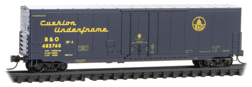Micro-Trains MTL N-Scale 50ft Plug Door Box Car Baltimore & Ohio/B&O #482760