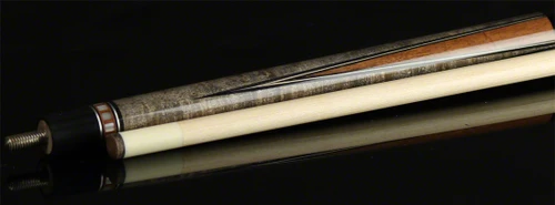 Meucci Cue FR-1/MEF01 Cocobolo/ Gray Stained Birdseye Maple Pool/Billiards Cue