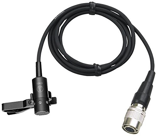 Audio-Technica AT831CW Condenser Lavalier Microphone - Windscreen/Clothing Clip