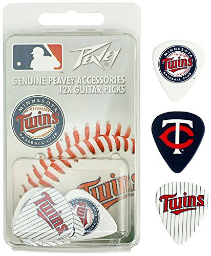 Peavey MLB Minnesota Twins  Guitar/Bass 12 Piece Pick Pack