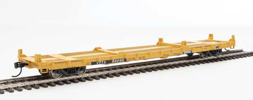 Walthers HO Scale 60' P-S Flatcar TTX/VTTX #92290 (20/40ft Container Loading)