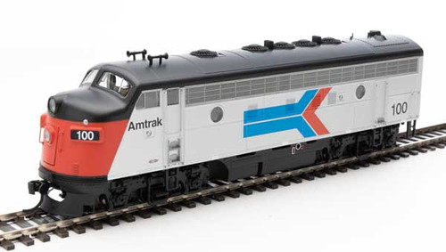Walthers HO Scale EMD F7A-B Set (DCC/ESU Sound) Amtrak (Phase I) #100/150