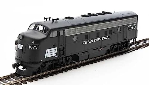 Walthers HO Scale EMD F7A-B Set (DCC/ESU Sound) Penn Central/PC #1675/#3479