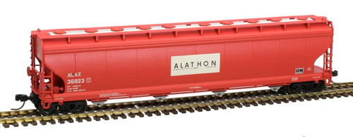 Atlas N Scale ACF 5701 Centerflow Plastics Hopper Cain Chemicals/ALAX #36823