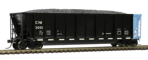 Atlas HO Scale Coalveyor Bathtub Coal Gondola Chicago Illinois Midland/CIM #3004