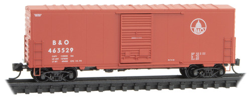 Micro-Trains MTL N-Scale 40ft Rebuilt Box Car Baltimore & Ohio/B&O #463529