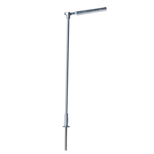 Atlas N Scale Single-Arm Parking Lot Light 3-Pack with Warm White LED (Gray)