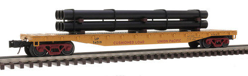 Atlas O Scale 52'6" Flatcar with Load (2-Rail) Union Pacific/UP #54519