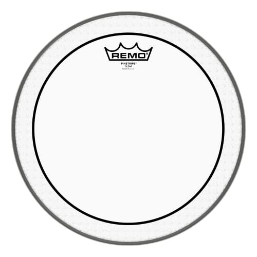 Remo - PS031200 - Batter, PINSTRIPE, Clear, 12" Diameter Drumhead