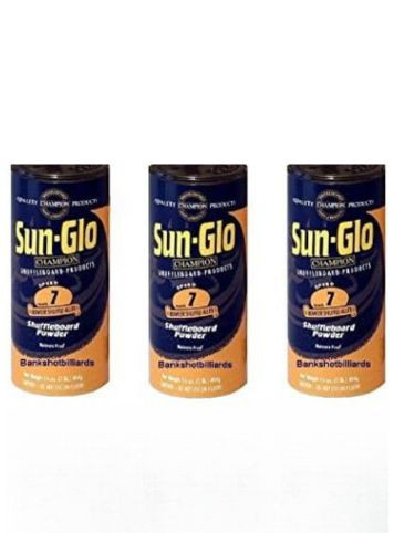 Sun-Glo #7 Speed Shuffleboard Wax- 3 PK