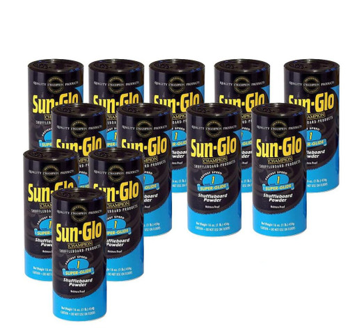 Sun-Glo #1 Shuffleboard Powder Wax - 12pk