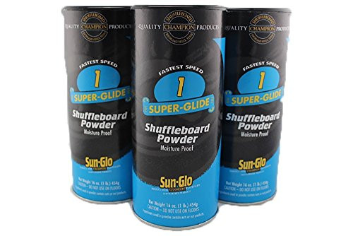Sun-Glo #1 Shuffleboard Powder Wax - 3pk