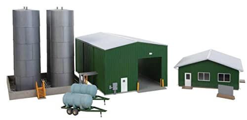 Walthers Cornerstone HO Scale Building/Structure Kit Fertilizer Distributor