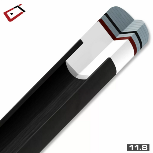 Cuetec Cynergy 11.8mm Carbon Fiber Pool/Billiards Cue Shaft 3/8x10 Joint