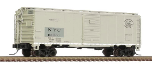 Atlas N Scale 1932 ARA 40' Steel Boxcar New York Central/NYC (Gray) #100000