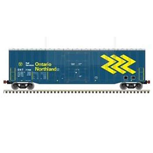 Atlas HO Scale NSC 5111 50' Plug-Door Boxcar Ontario Northland/ON #7750