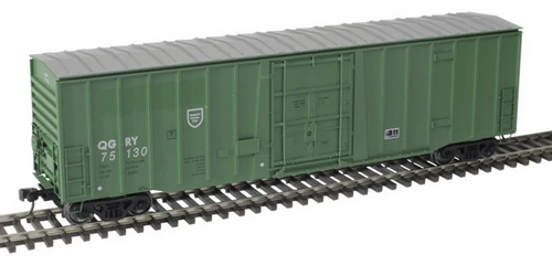 Atlas HO Scale NSC 5111 50' Plug-Door Boxcar Quebec Gatineau(Green/White) #75117