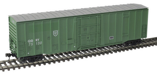 Atlas HO Scale NSC 5111 50' Plug-Door Boxcar Quebec Gatineau(Green/White) #75106