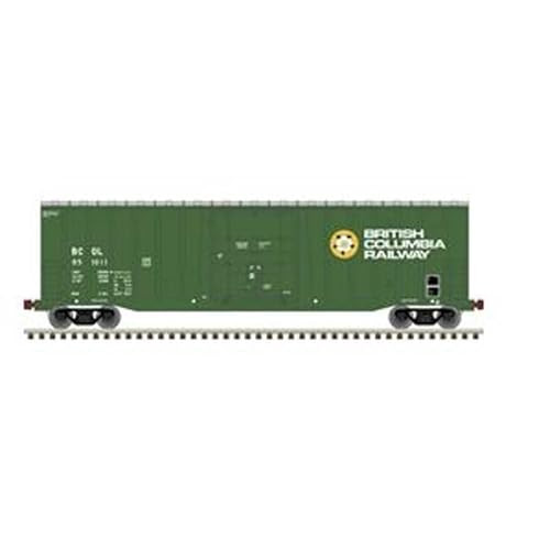 Atlas HO Scale NSC 5277 50' Plug-Door Boxcar British Columbia Railway #851028