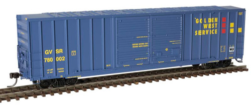 Atlas HO Scale FMC 5503 52' Double-Door Boxcar Golden West Service/GWS #780013