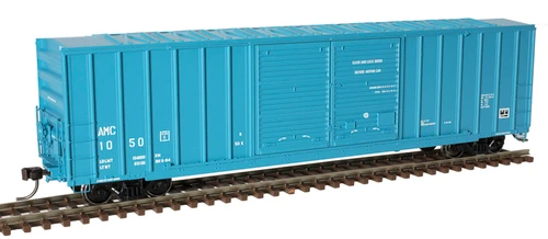 Atlas HO Scale FMC 5503 52' Double-Door Boxcar Amador Central (Blue/White) #1027