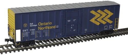 Atlas HO Scale NSC 5111 50' Plug-Door Boxcar Ontario Northland/ON #7783