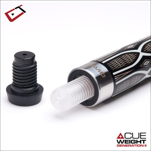 Cuetec AVID Opt-X Gold 12.75mm Points & Diamonds Pool/Billiards Cue Stick
