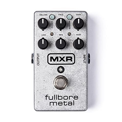 MXR M116 Fullbore® Metal High Gain Distortion Guitar Effects Pedal