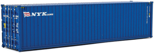 Walthers HO Scale 40' Hi-Cube Shipping Intermodal Container NYK Lines (Blue)