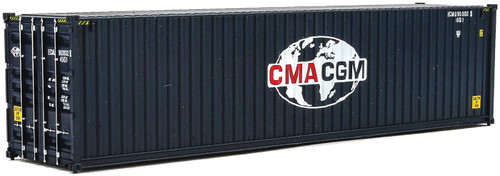 Walthers HO Scale 40' Hi-Cube Shipping Intermodal Container CMA-CGM