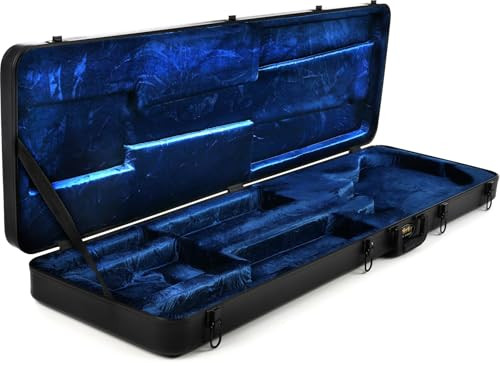 Schecter Hardshell Stilleto Electric Bass Guitar Hard Case - SGR-5SB - Black